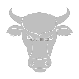 公牛,号角,农场动物