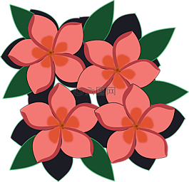 剪贴画,弗洛尔,植物区系