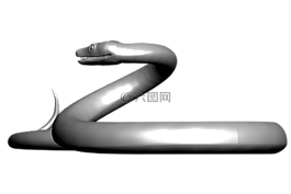 蛇,3d,re