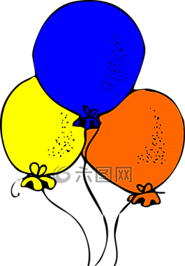 气球,生日,生日聚会
