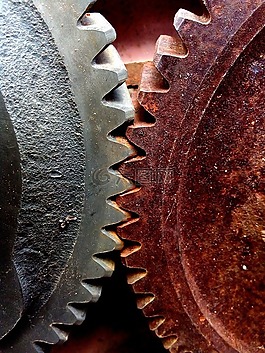 拖拉机,cogs,锈