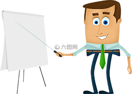 业务,卡通,漫画人物