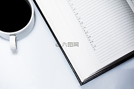 议程,任命日历,咖啡