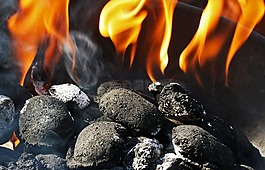 木炭火,木炭,煤球