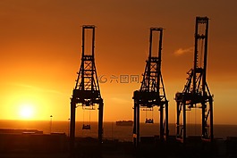 por,起重机,东