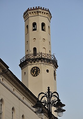 塔,在大会堂,灯笼