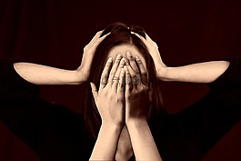 女子,面对,欺凌