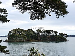 东北,岩手县,松岛