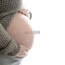 怀孕,肚皮,婴儿