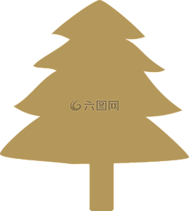 杉木树,常绿,冷杉