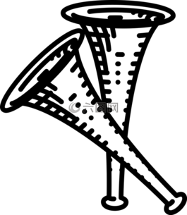 号角,仪器,音乐