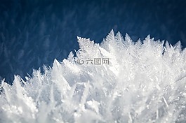 冰,eiskristalle,雪