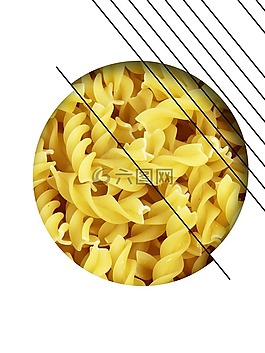 面条,螺旋,面食