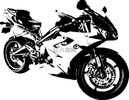 激进,快,摩托车