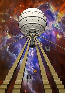 空间,幻想,科学