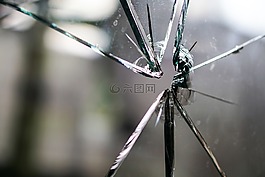 玻璃,破碎,碎片化