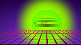 氖,绿色的,绿色