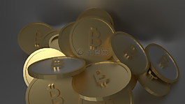 比特币,硬币,黄金