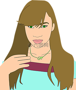 图,女性,女孩