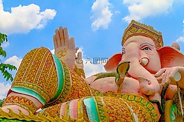 ganesh神,忠实,成功之神