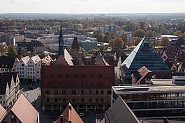 瞰,大会堂,metzgerturm