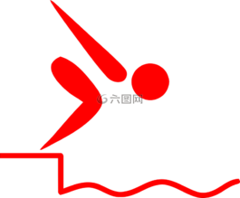 起始块,游泳,开始