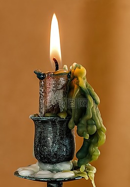 蜡烛,蜡烛蜡,烛光