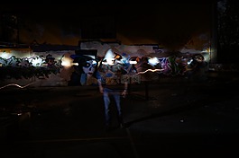 鬼,被遗弃,lightpainting