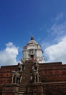 寺庙,尼泊尔,巴德岗