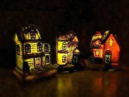 圣诞村,圣诞,院