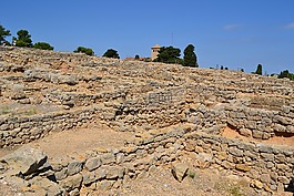 古代遗址,empúries酒店的废墟,empãºries