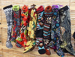 多彩,手工艺品,袜子