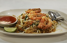 海鲜,虾,油煎