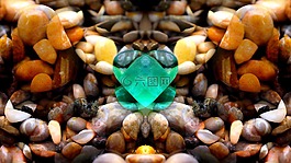 石头,图形,多彩