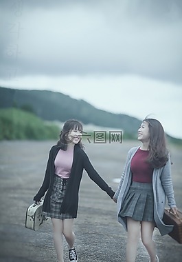 笑，,美丽的女人,美