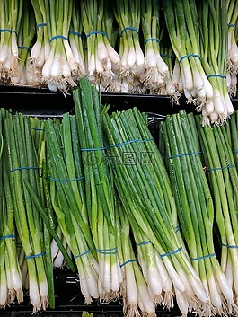 葱,杂货店,食品