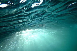 水下,阳光,海洋