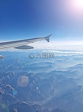 飞机,云,天空