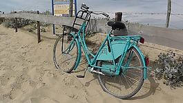 自行车,绿松石,轮