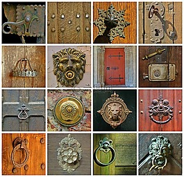 门,doorknocker,输入