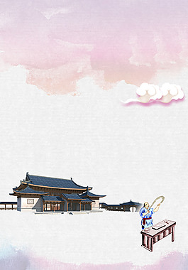 经典中国风元素背景