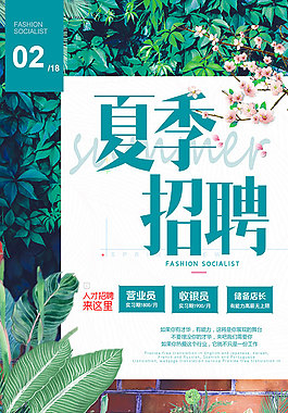 招聘 夏季