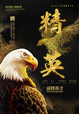 霸气DMY招聘海报