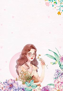 创意精美广告背景