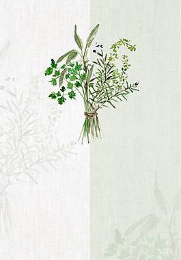 小清新广告背景