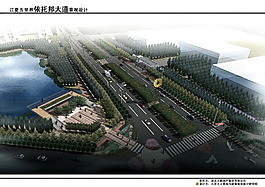 20.湖北武汉江夏伊托邦大道景观深化[土人