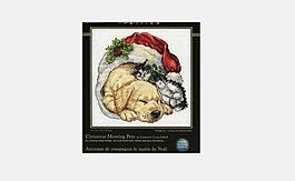 DIM08826 圣诞猫与狗CHRISTMAS MORNING PETS