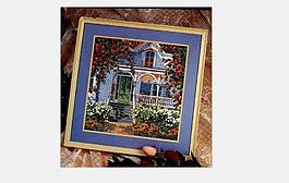 Bucilla 41178 红玫瑰小屋Red Rose Cottage194-94-36
