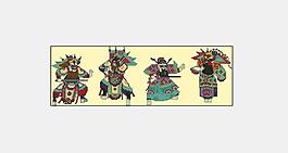HDC12 Chinese Papercuts Warriors