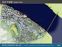 31.南京下关滨江项目城市设计概念方案国际征集----NBBJ